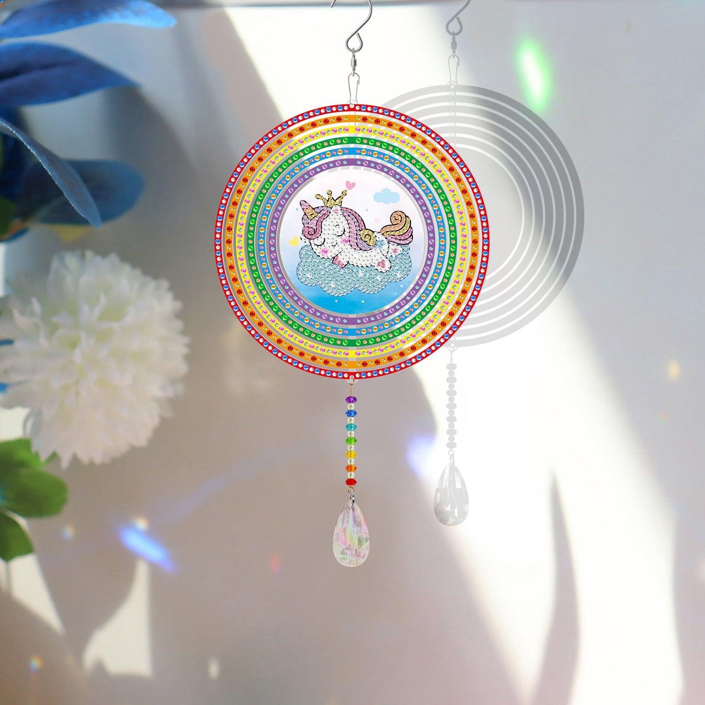 Accessoires-Dekorativer Wandbehang (Einhorn) - Jetzt bei diamondspainting kaufen