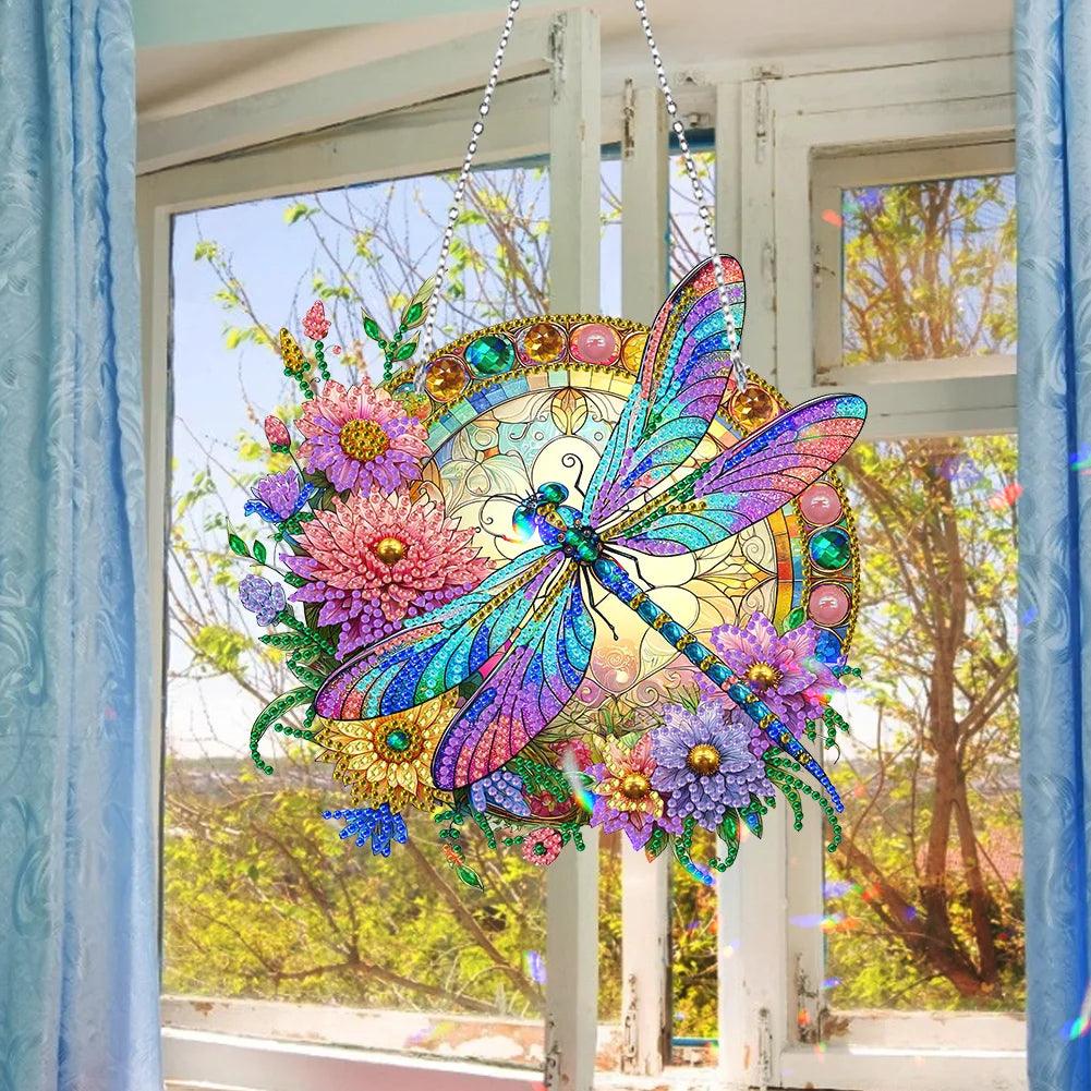 Accessoires-Dekorativer Wandbehang (Libelle) - Jetzt bei diamondspainting kaufen