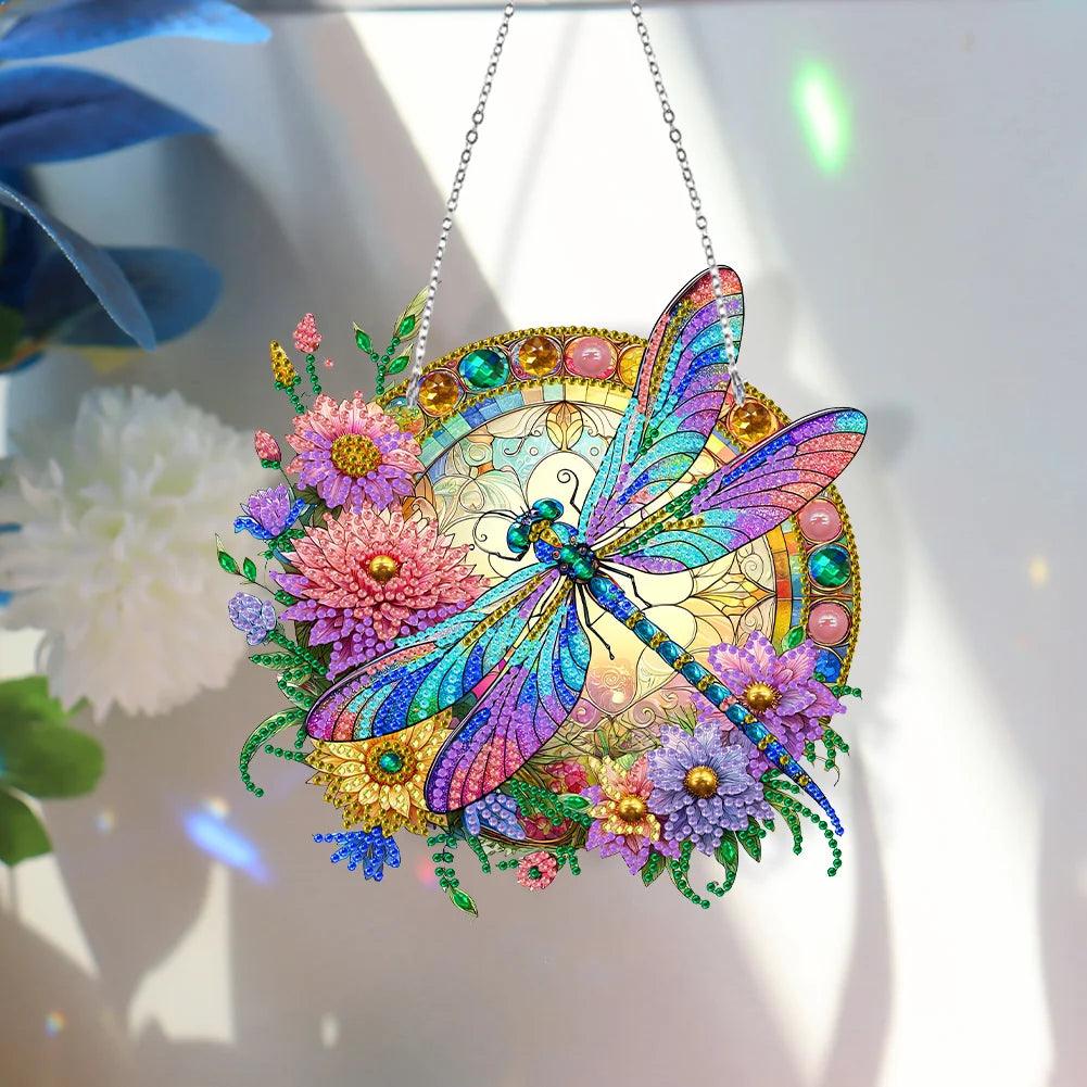 Accessoires-Dekorativer Wandbehang (Libelle) - Jetzt bei diamondspainting kaufen