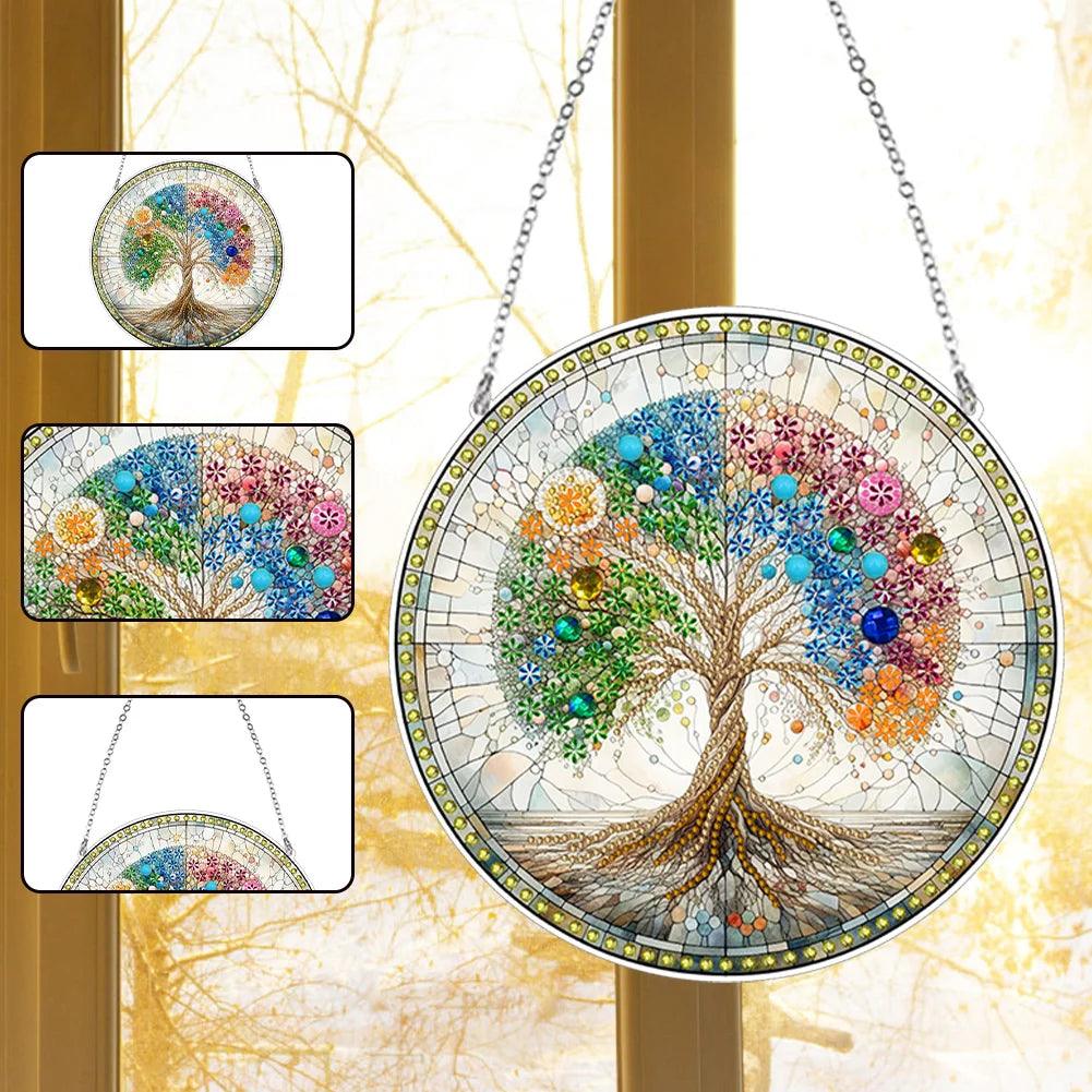 Accessoires-Dekorativer Wandbehang(Baum) - Jetzt bei diamondspainting kaufen
