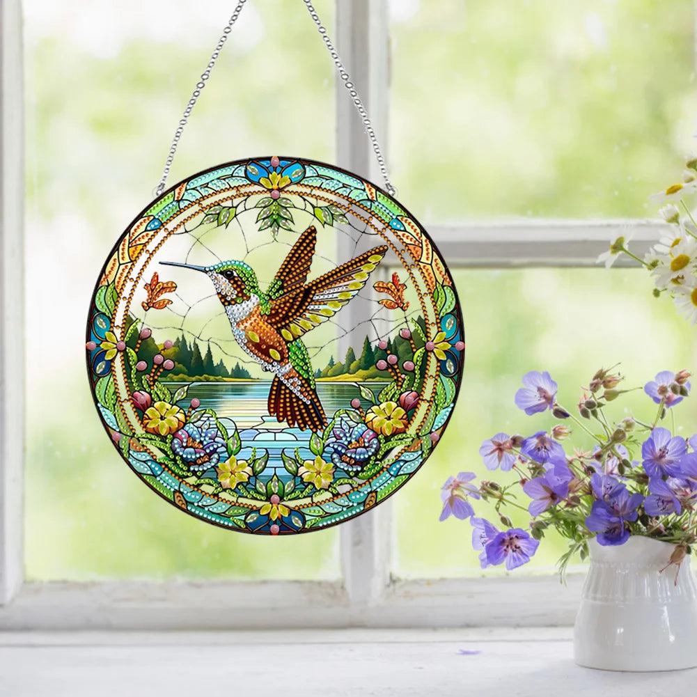 Accessoires-Dekorativer Wandbehang(Kolibri) - Jetzt bei diamondspainting kaufen