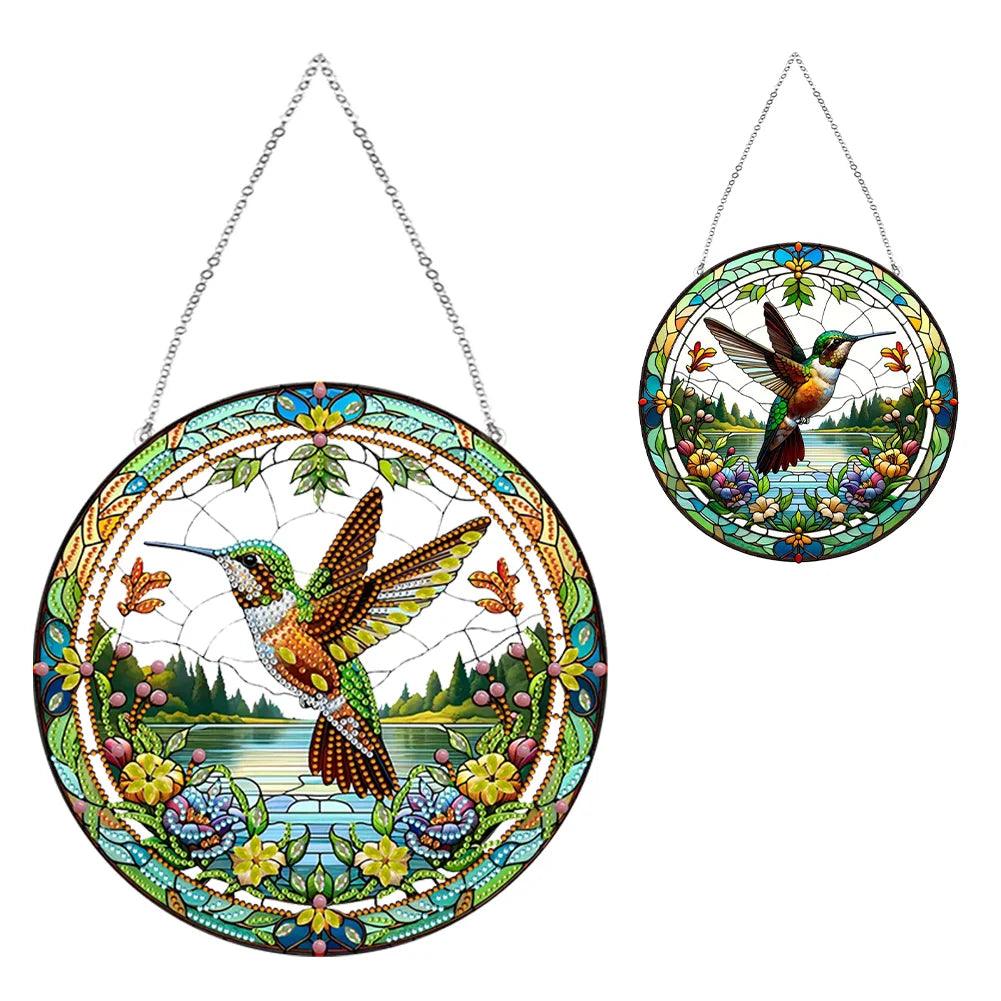 Accessoires-Dekorativer Wandbehang(Kolibri) - Jetzt bei diamondspainting kaufen