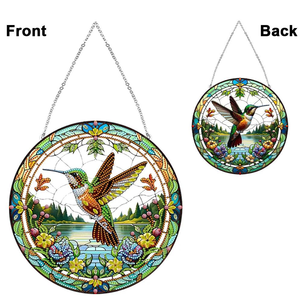 Accessoires-Dekorativer Wandbehang(Kolibri) - Jetzt bei diamondspainting kaufen