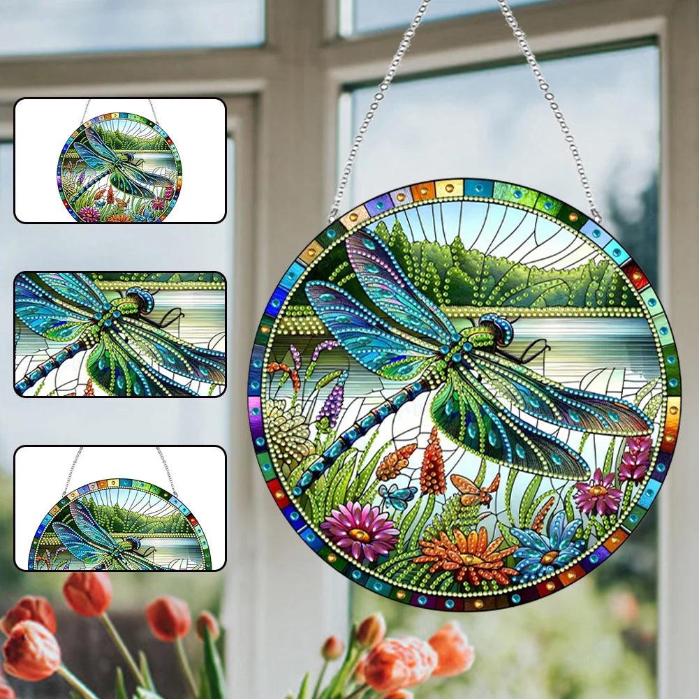 Accessoires-Dekorativer Wandbehang(Libelle) - Jetzt bei diamondspainting kaufen