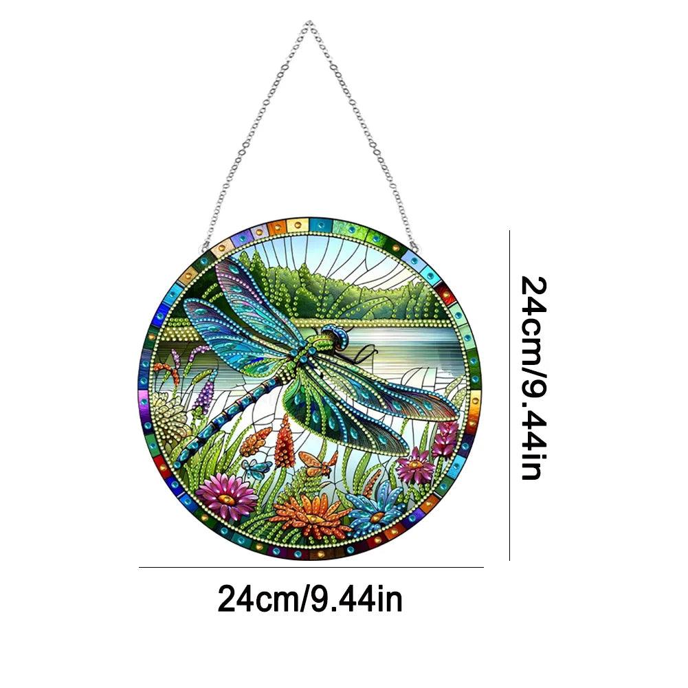 Accessoires-Dekorativer Wandbehang(Libelle) - Jetzt bei diamondspainting kaufen