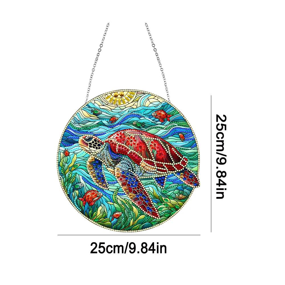 Accessoires-Dekorativer Wandbehang(Schildkröte) - Jetzt bei diamondspainting kaufen