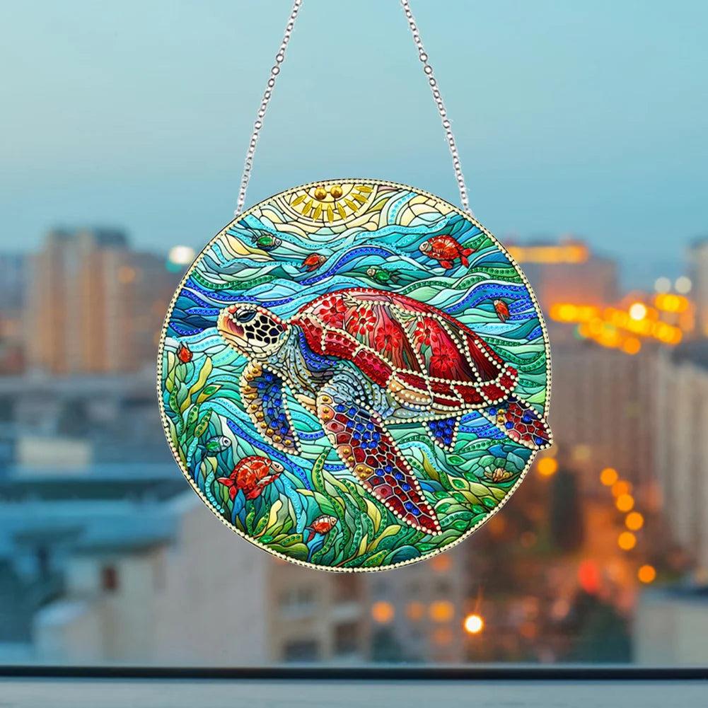 Accessoires-Dekorativer Wandbehang(Schildkröte) - Jetzt bei diamondspainting kaufen