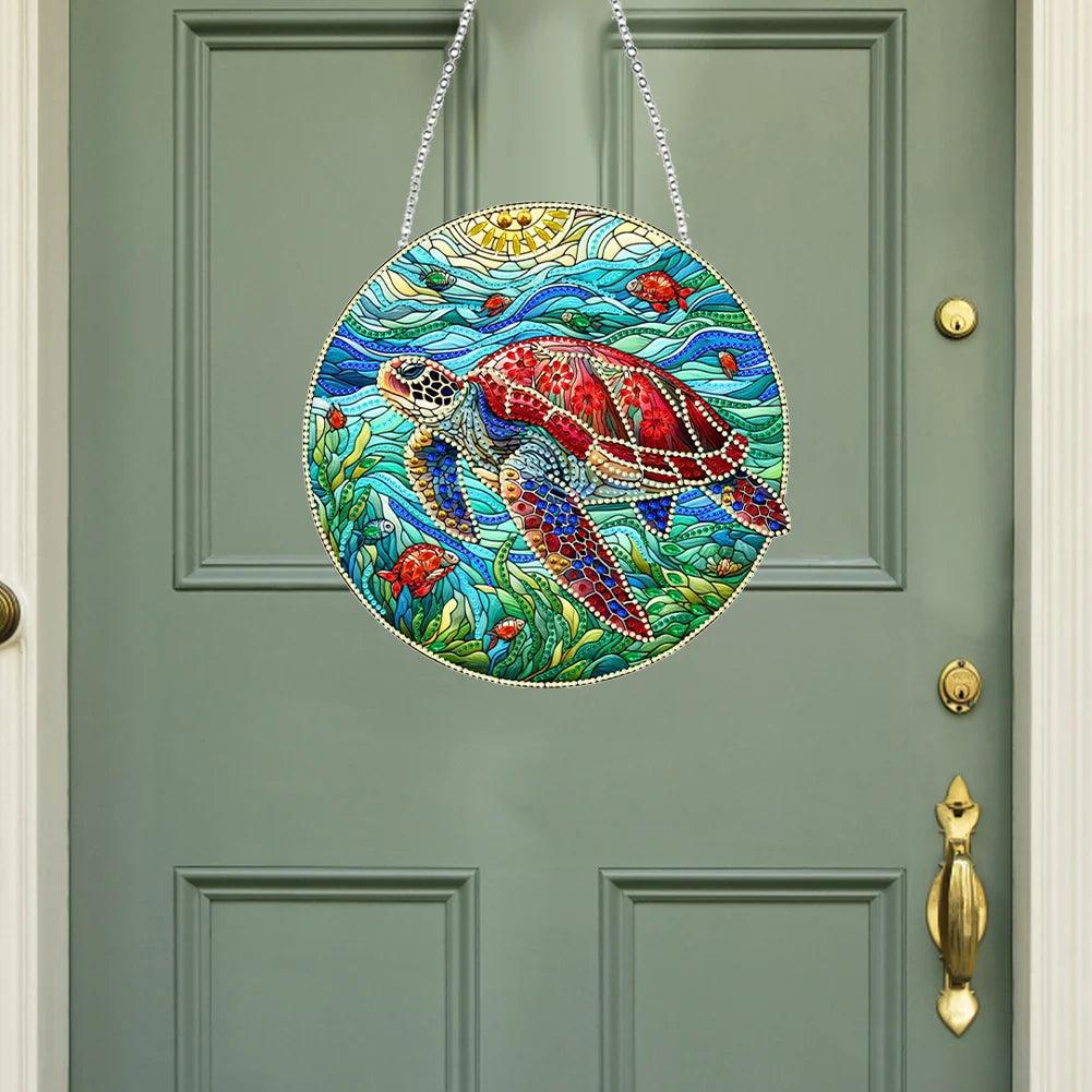 Accessoires-Dekorativer Wandbehang(Schildkröte) - Jetzt bei diamondspainting kaufen