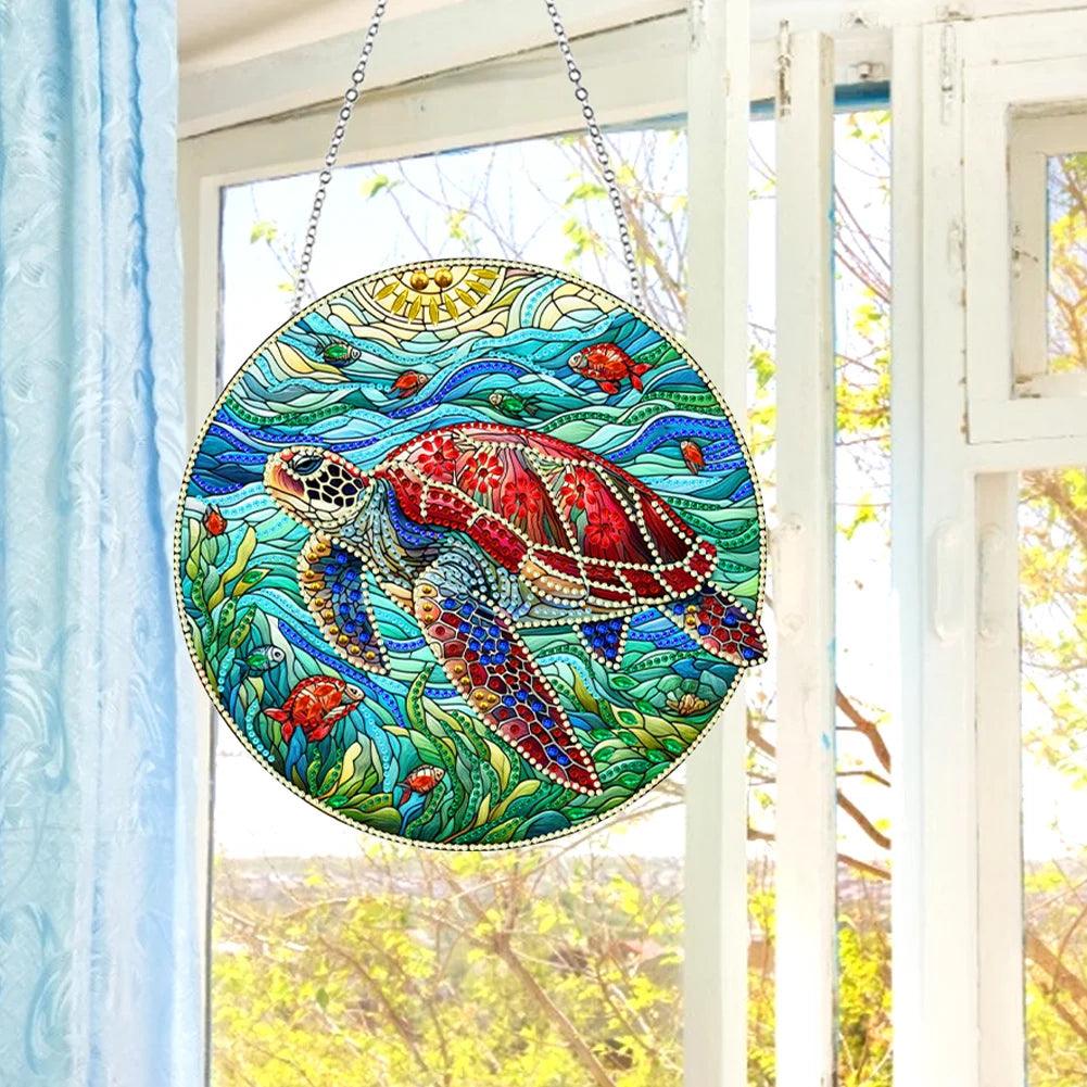 Accessoires-Dekorativer Wandbehang(Schildkröte) - Jetzt bei diamondspainting kaufen