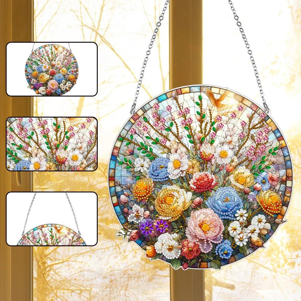 Accessoires-Dekorativer Wandbehang(Tulpenblume) - Jetzt bei diamondspainting kaufen