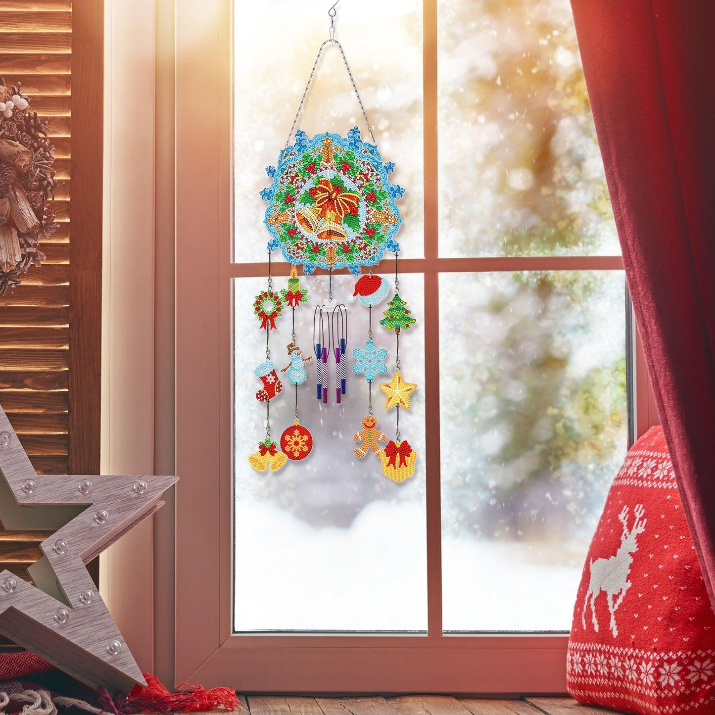 Accessoires- Wandbehänge(Weihnachtsglocken) - Jetzt bei diamondspainting kaufen