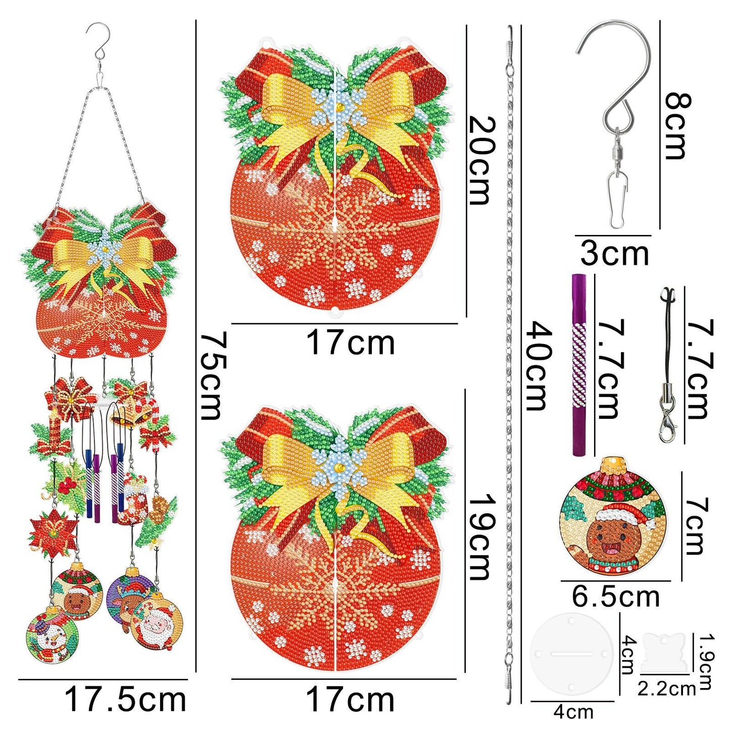 Accessoires- Wandbehänge(Weihnachtstüte) - Jetzt bei diamondspainting kaufen
