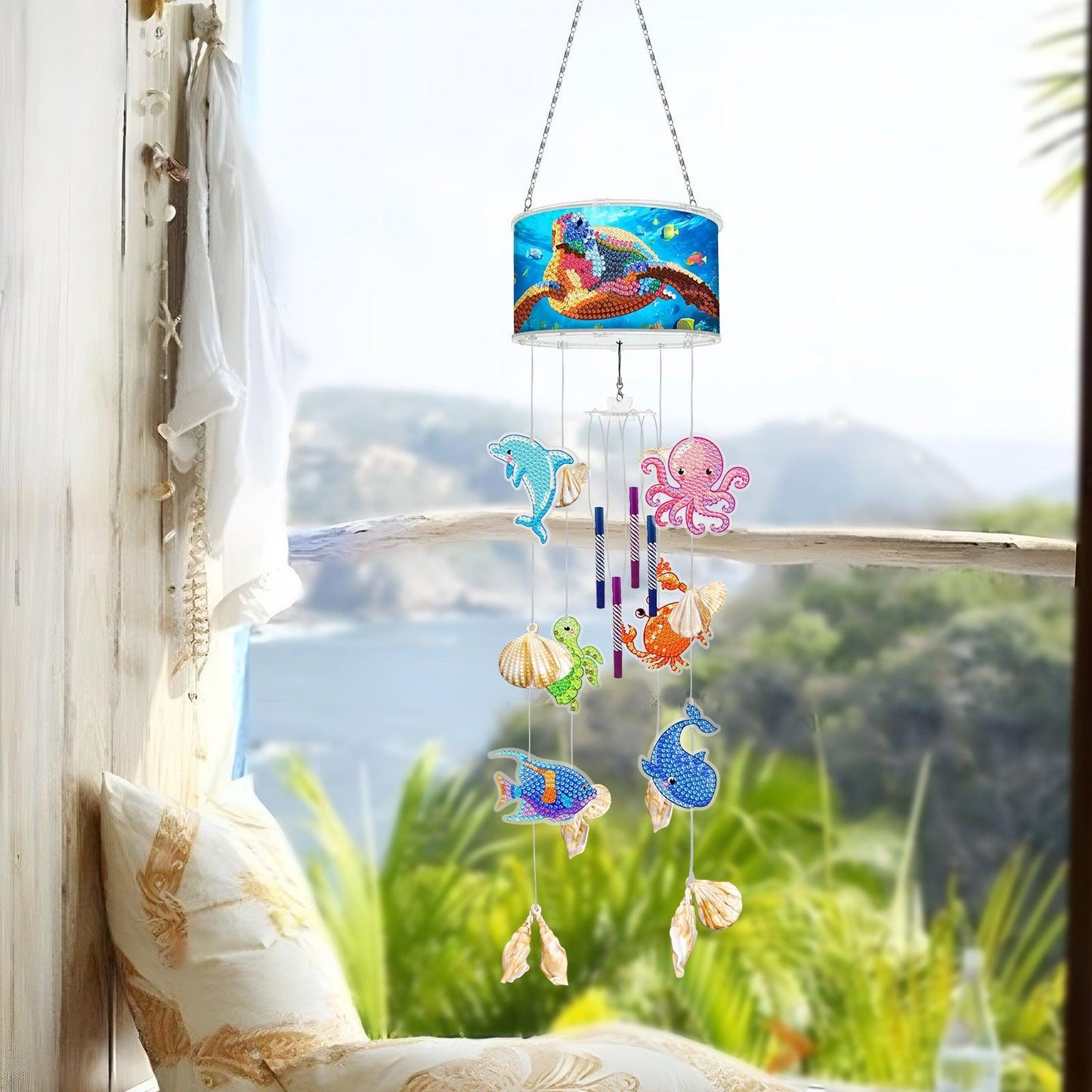 Accessoires-Windspiele(Meeresschildkröte) - Jetzt bei diamondspainting kaufen
