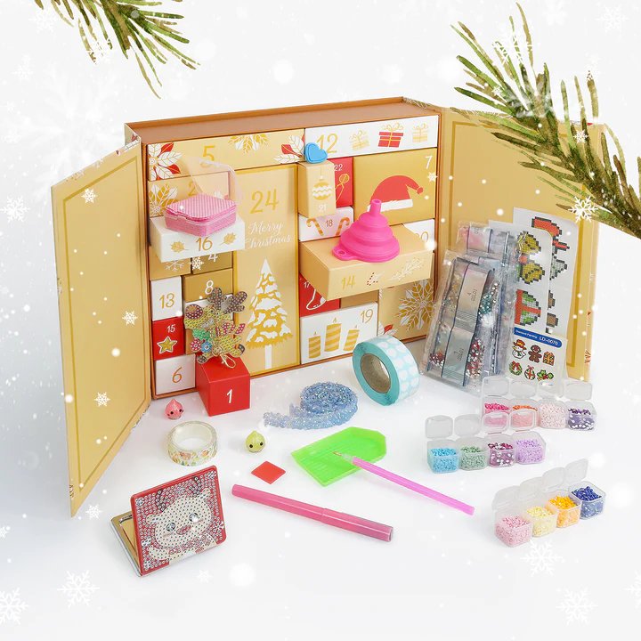 Diamond Painting-2024 Adventskalender - Limitierte Edition - Jetzt bei diamondspainting kaufen