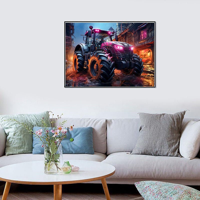 Diamond Painting-Cyber-Traktor