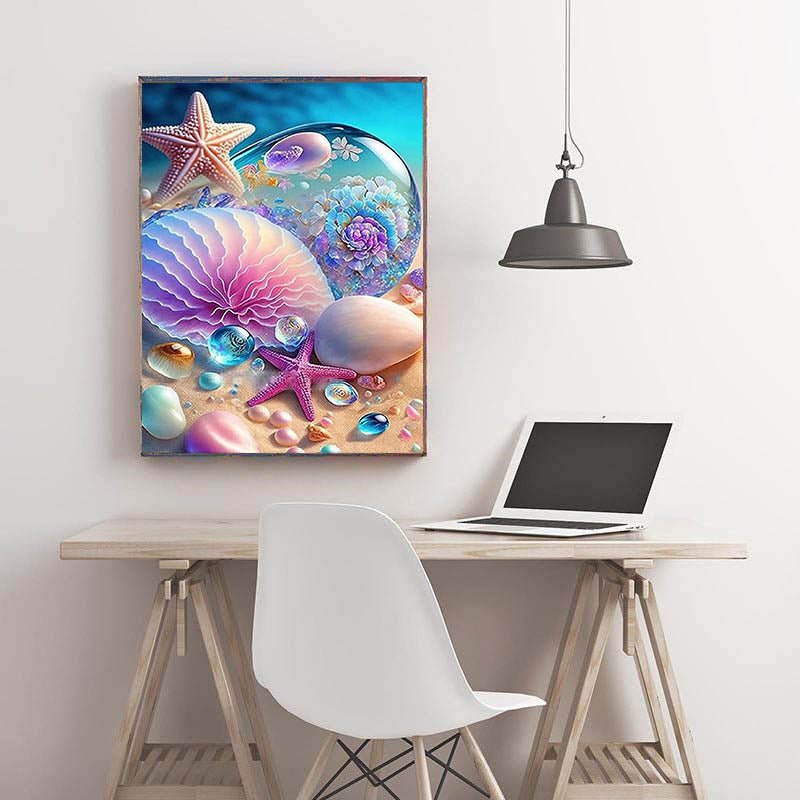 Diamond Painting-Faszination Muschelzauber