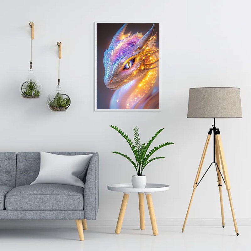 Diamond Painting-Galaxiedrache der Sterne