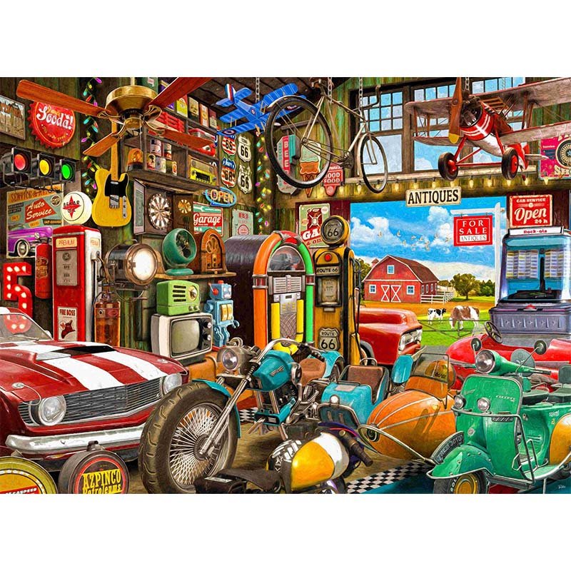 Diamond Painting-Garage