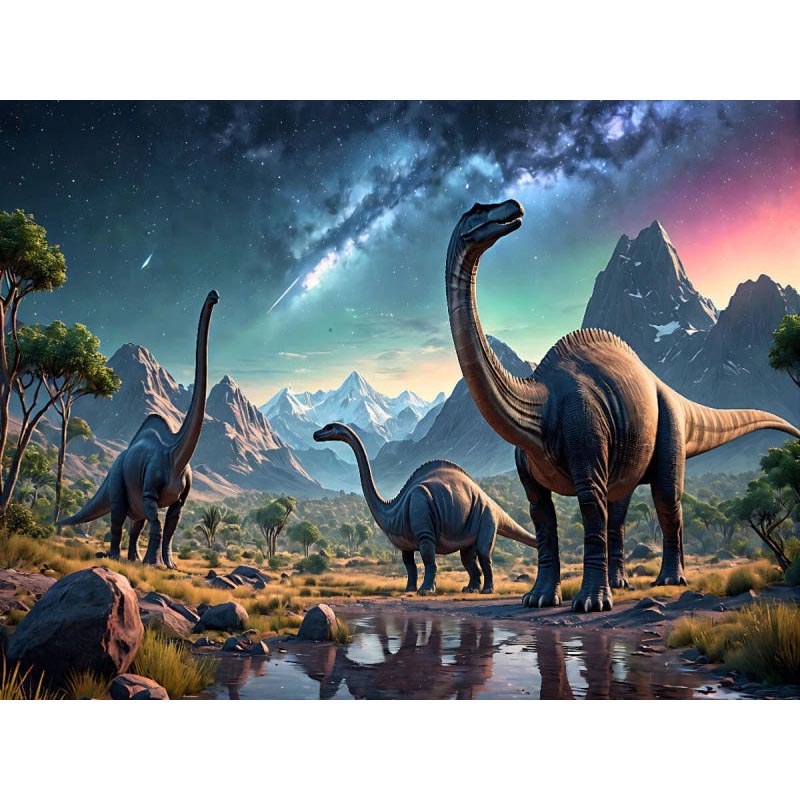 Diamond Painting-Jurassic Träume