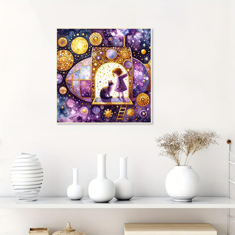 AB Diamond Painting-Turtle Family