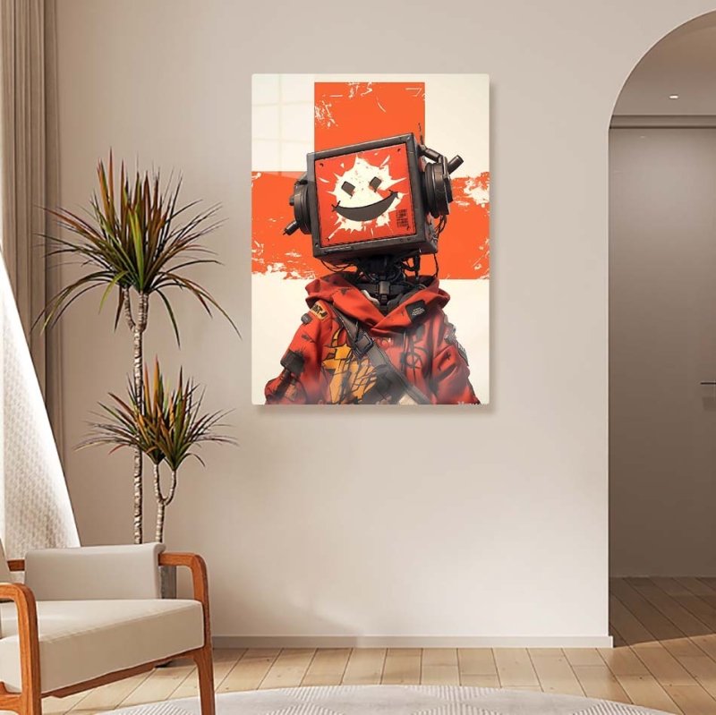 Diamond Painting-Smiley-Maschine