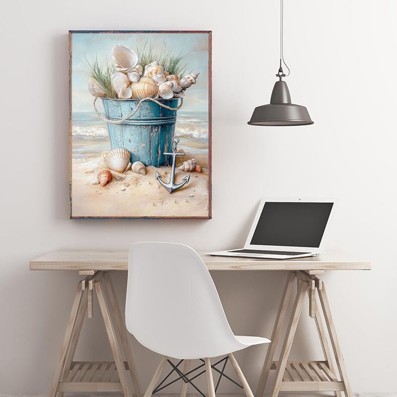 Diamond Painting-Sommer am Meer