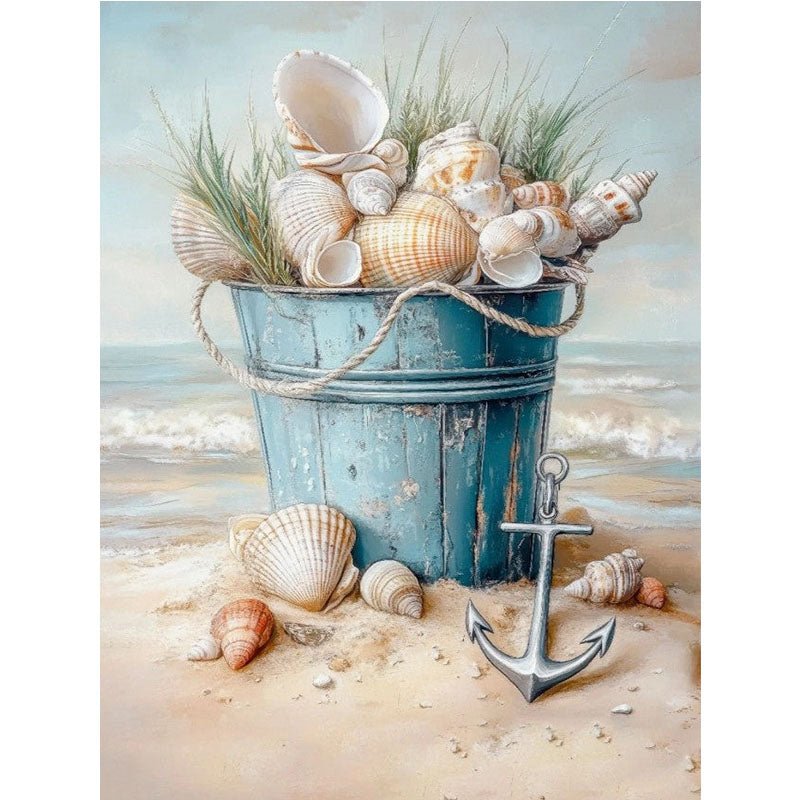 Diamond Painting-Sommer am Meer
