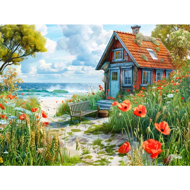 Diamond Painting-Sommerträume am Strand