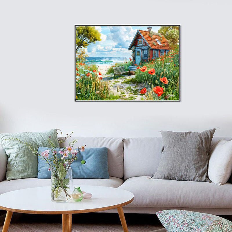 Diamond Painting-Sommerträume am Strand