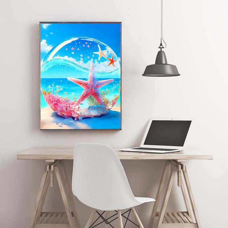 Diamond Painting-Stern des Ozeans