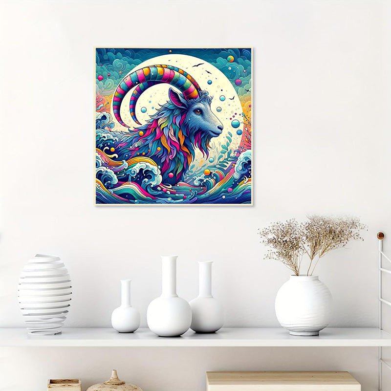 Diamond Painting-Sternzeichen Steinbock