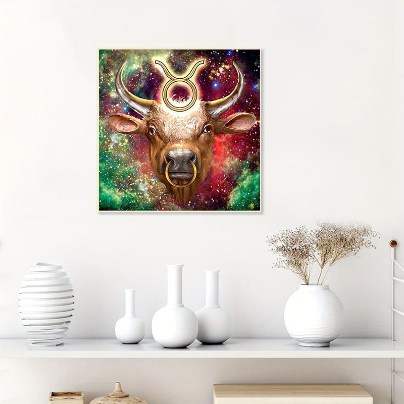 Diamond Painting-Stier Sternzeichen