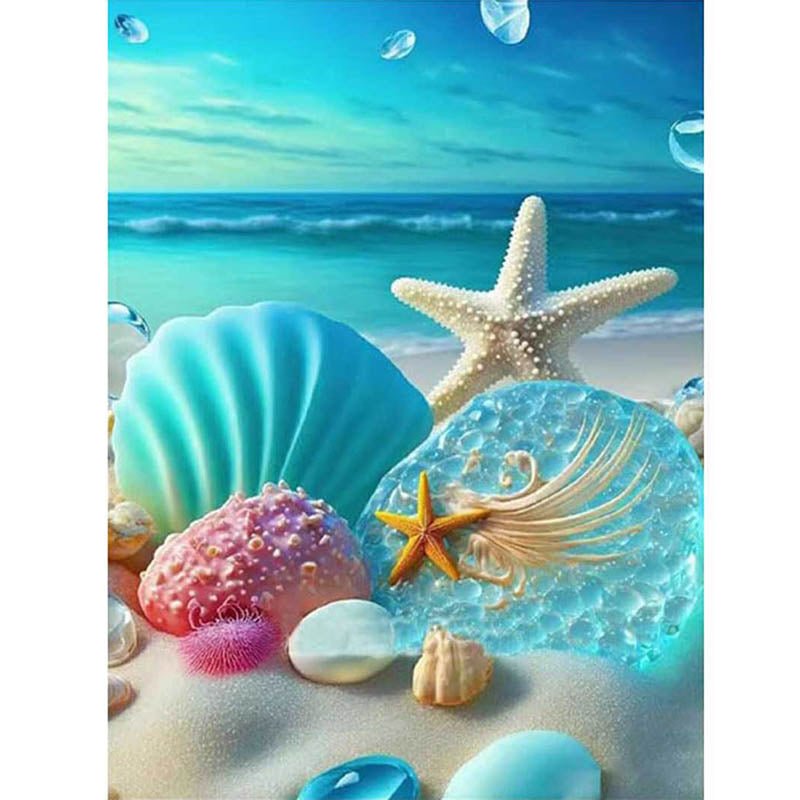 Diamond Painting-Strandfantasie