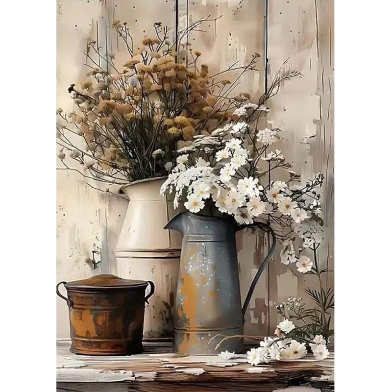 Diamond Painting-Vintage Stillleben