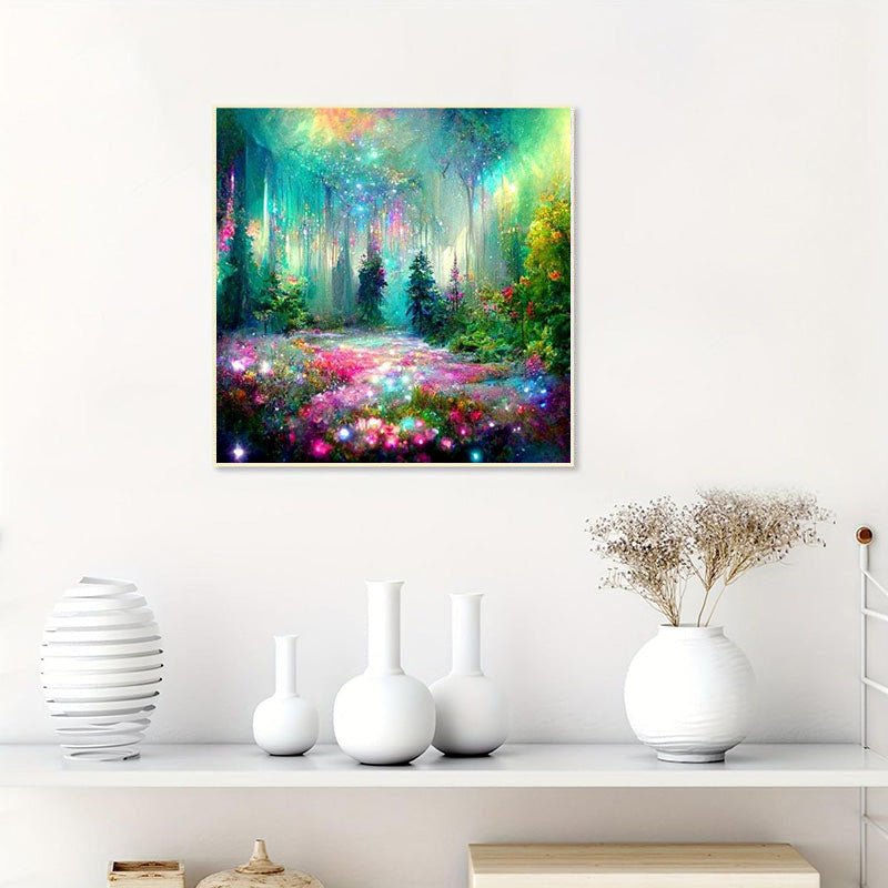 Diamond Painting-Waldgarten