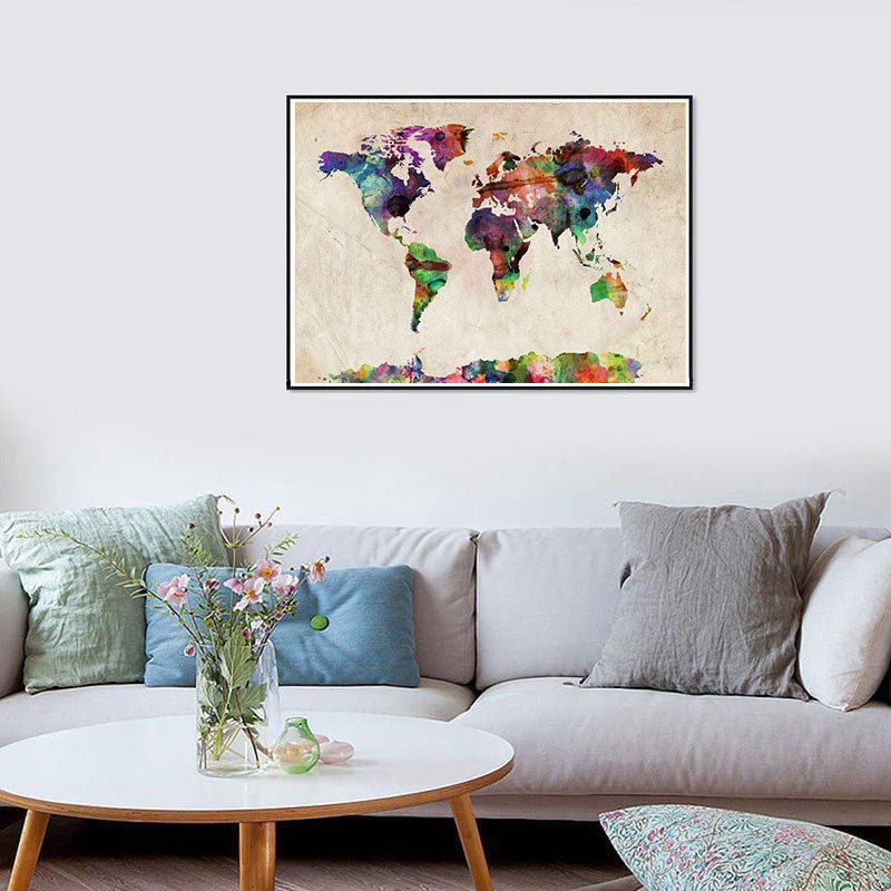 Diamond Painting-World Map