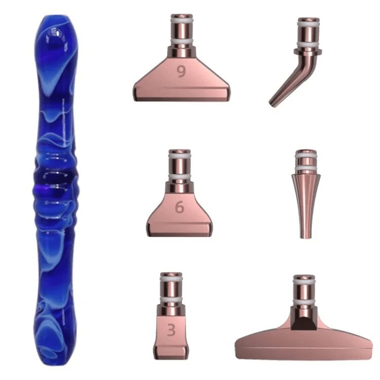 Ergonomischer Stift mit 6 Aufsätzen - Jetzt bei diamondspainting kaufen