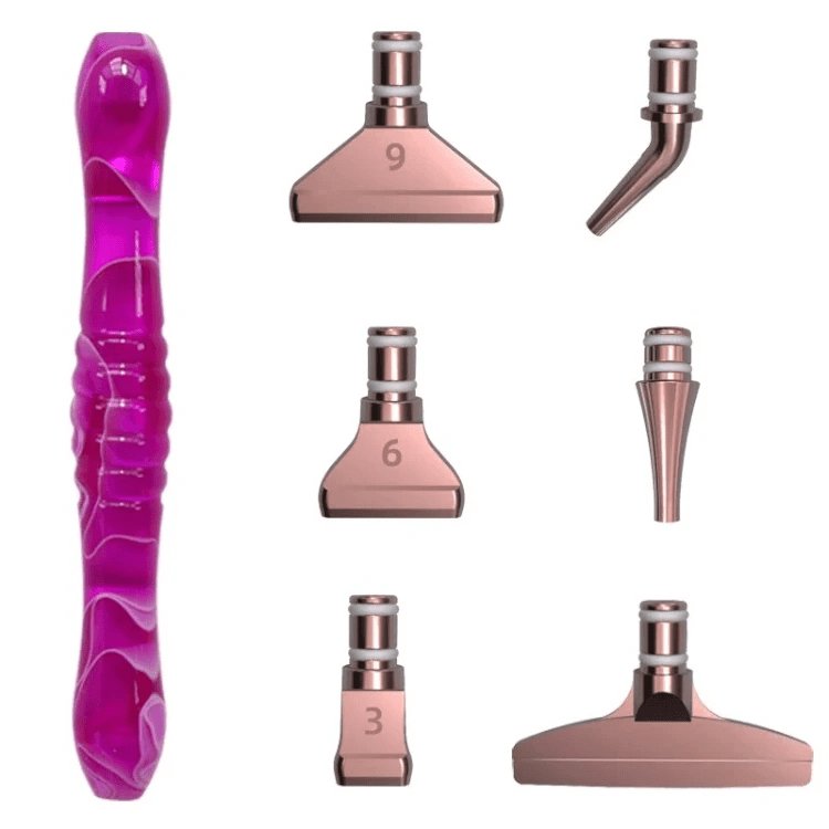 Ergonomischer Stift mit 6 Aufsätzen - Jetzt bei diamondspainting kaufen