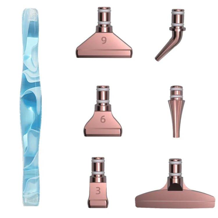 Ergonomischer Stift mit 6 Metall Aufsätzen - Diamond Painting - Jetzt bei diamondspainting kaufen