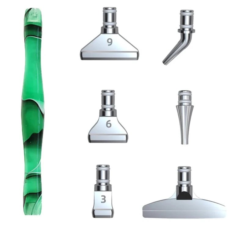 Ergonomischer Stift mit 6 Metall Aufsätzen - Diamond Painting - Jetzt bei diamondspainting kaufen