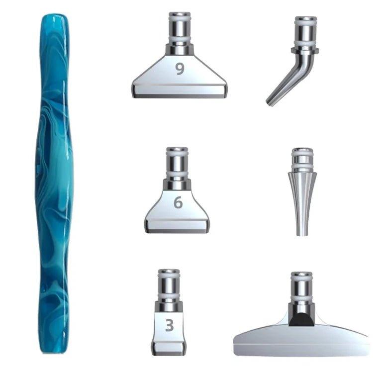 Ergonomischer Stift mit 6 Metall Aufsätzen - Diamond Painting - Jetzt bei diamondspainting kaufen