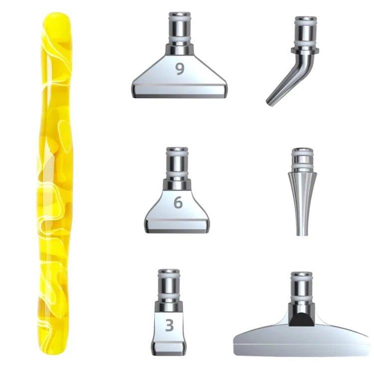 Ergonomischer Stift mit 6 Metall Aufsätzen - Diamond Painting - Jetzt bei diamondspainting kaufen