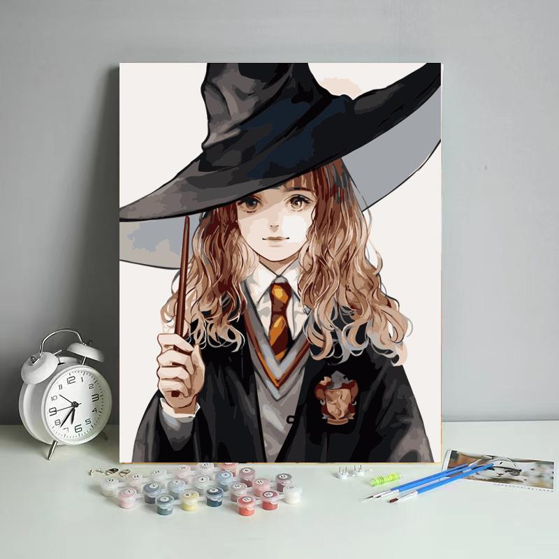 Malen nach Zahlen -Hogwarts Hexe in Ausbildung - Jetzt bei diamondspainting kaufen