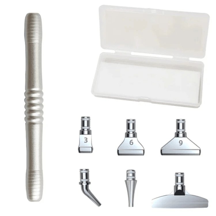 Stift Metall mit 6 Aufsätzen - Jetzt bei diamondspainting kaufen