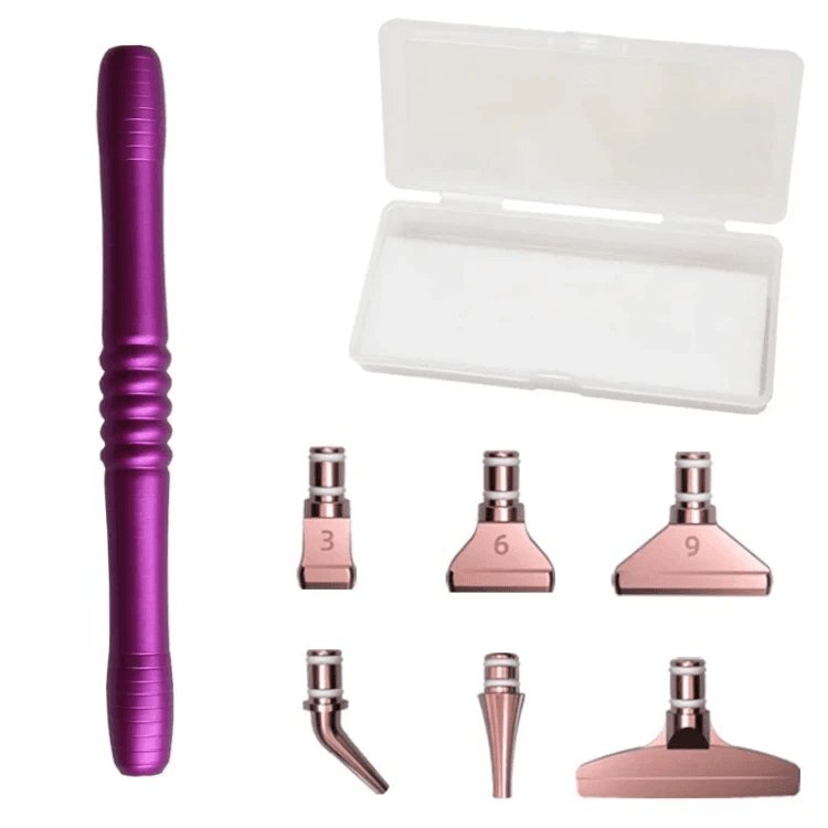 Stift Metall mit 6 Aufsätzen - Jetzt bei diamondspainting kaufen