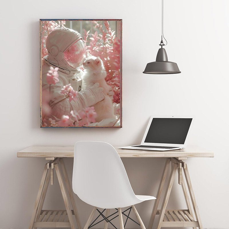 Voll AB Diamond Painting-Kosmische Freundschaft