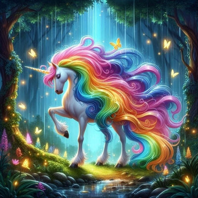 Wo finde ich ein schönes Bild von einem Einhorn?