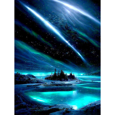 Diamond Painting-Magische Polarlichter