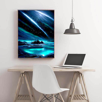 Diamond Painting-Magische Polarlichter
