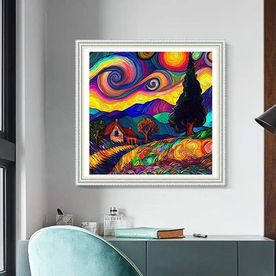 AB Diamond Painting-Abstrakter Raum - Jetzt bei diamondspainting kaufen